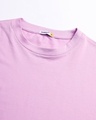 Shop Men's Purple Fist Of Khonshu Graphic Printed Oversized T-shirt