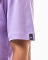 Shop Men's Purple Future Dreams Graphic Printed Oversized T-shirt