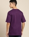 Shop Men's Purple Graphic Printed Oversized T-shirt-Design