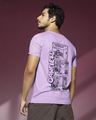 Shop Men's Purple Its Monday Again Graphic Printed T-shirt-Front