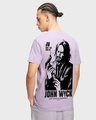 Shop Men's Purple John Wick 4/1 Graphic Printed T-shirt-Design