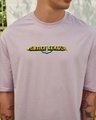 Shop Men's Purple Justice League Society Graphic Printed Oversized T-shirt
