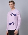 Shop Men's Purple Kraken Graphic Printed Oversized T-shirt-Design