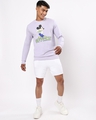 Shop Men's Purple Mickey Offline Sweatshirt-Full
