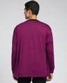 Shop Men's Purple Not So Wine Front Drape Knit Shirt-Design