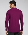 Shop Men's Purple Not So Wine Pique Shirt-Design