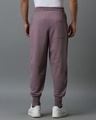 Shop Men's Purple Oversized Joggers-Full