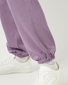 Shop Men's Purple Oversized Plus Size Cargo Joggers