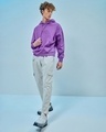 Shop Men's Purple Oversized Plus Size Hoodies