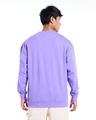 Shop Men's Purple Oversized Sweatshirt-Full