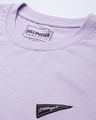Shop Men's Purple  Oversized T-Shirt-Full