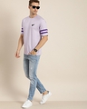 Shop Men's Purple  Oversized T-Shirt