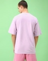 Shop Men's Purple Oversized T-shirt-Full