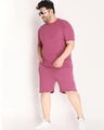 Shop Men's Purple Plus Size T-shirt