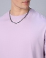 Shop Men's Purple Oversized T-shirt