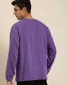 Shop Men's Purple Oversized T-shirt-Design