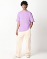 Shop Men's Purple Oversized T-shirt