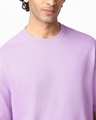 Shop Men's Purple Oversized T-shirt