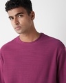 Shop Men's Purple Oversized T-shirt