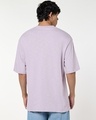 Shop Men's Purple Oversized T-shirt-Full