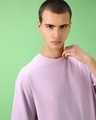 Shop Men's Purple Oversized T-shirt