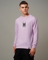 Shop Men's Purple Phantom Graphic Printed Oversized T-shirt-Design