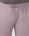 Shop Men's Purple Plus Size Textured Joggers