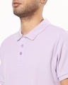 Shop Men's Purple Polo T-shirt