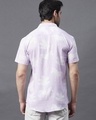Shop Men's Purple All Over Printed Slim Fit Shirt-Full