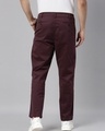 Shop Men's Purple Relaxed Fit Trousers-Design