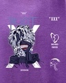 Shop Men's Purple Riot XXX tentican Graphic Printed Oversized Hoodies