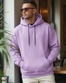 Shop Men's Purple Rose Oversized Hoodies-Front