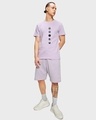 Shop Men's Purple Seek Balance Graphic Printed T-shirt-Design