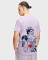 Shop Men's Purple Shinigami Ryuk Graphic Printed T-shirt-Front