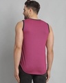 Shop Men's Purple Slim Fit Vest-Full
