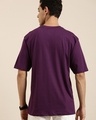 Shop Men's Purple Superior Typography Oversized T-shirt-Design