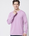 Shop Men's Purple T-shirt-Front