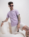 Shop Men's Purple T-shirt-Front