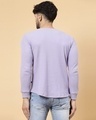 Shop Men's Purple Waffle Knitted T-Shirt-Full