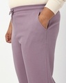 Shop Men's Purple Textured Oversized Plus Size Parachute Pants