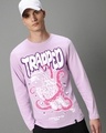 Shop Men's Purple Trapped Graphic Printed T-shirt-Front