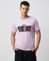 Shop Men's Purple Vengeance Graphic Printed T-shirt-Front