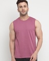 Shop Men's Purple Vest-Front