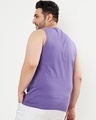 Shop Men's Purple Wakanda Forever Chest Printed Plus Size Vest-Design