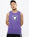 Shop Men's Purple Wakanda Forever Chest Printed Vest-Design
