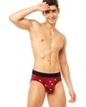Shop Men's Red All Over Flash Printed Brief-Full