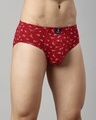 Shop Men's Red All Over Printed Briefs-Design