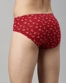 Shop Men's Red All Over Printed Briefs-Full