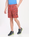 Shop Men's Red All Over Printed Shorts-Full