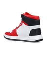 Shop Men's Red and White Color Block Sneakers-Full